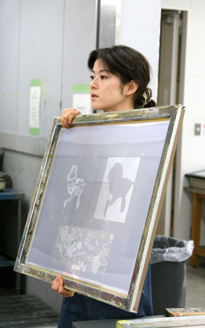 京都精華大学 版画コース SEIKA HANGA BLOG » 動くところをゼヒ！